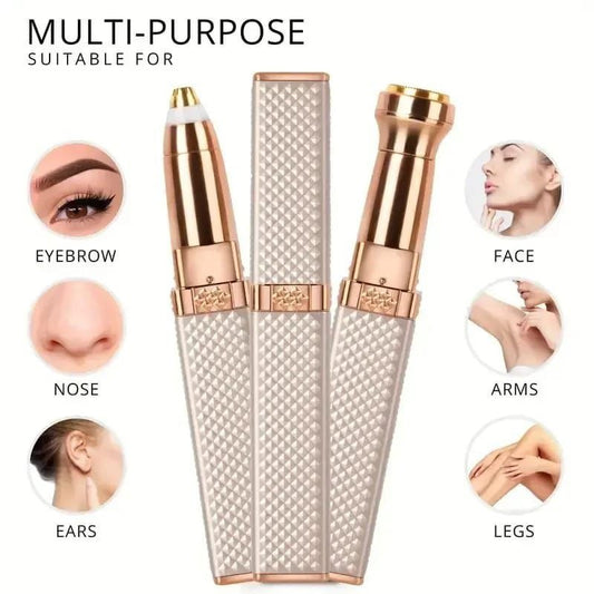 2 In 1 Flawless Facial & Eyebrow Hair Remover