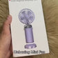 Portable USB Rechargeable Fan | Handheld 3 Speed Strong Wind Electric Small Mini Cooling Fan (random color)